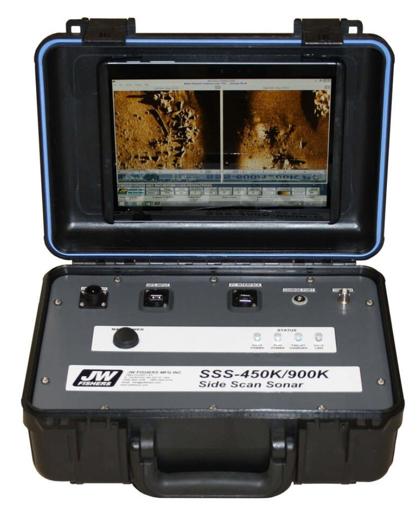 JW Fishers CHIRP 450kHz / 900kHz Side Sonar Scanner