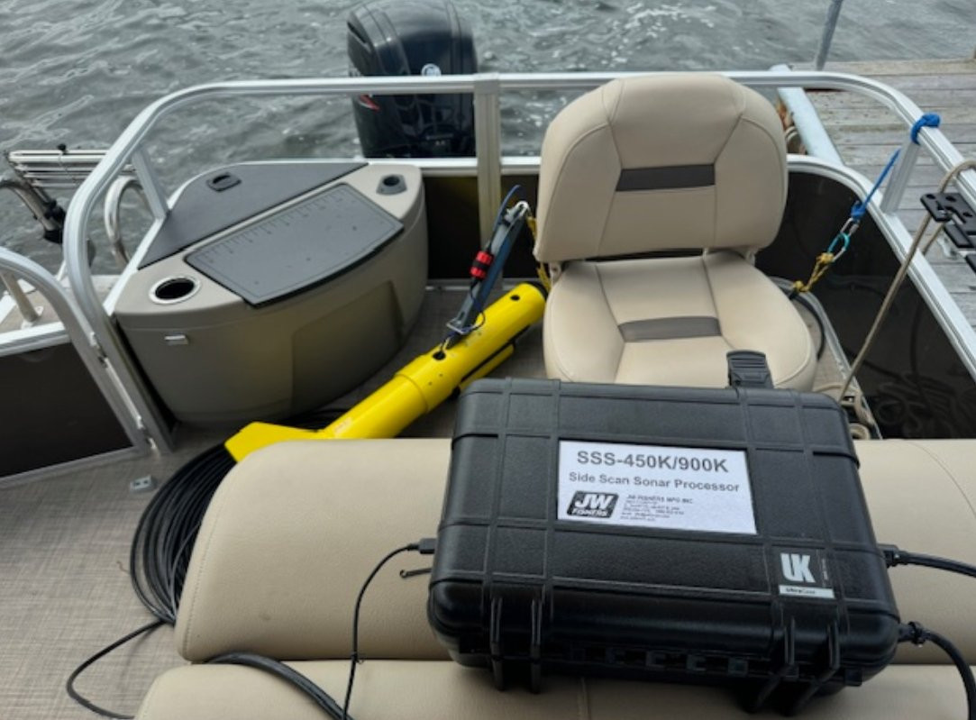JW Fishers CHIRP 450kHz / 900kHz Side Sonar Scanner