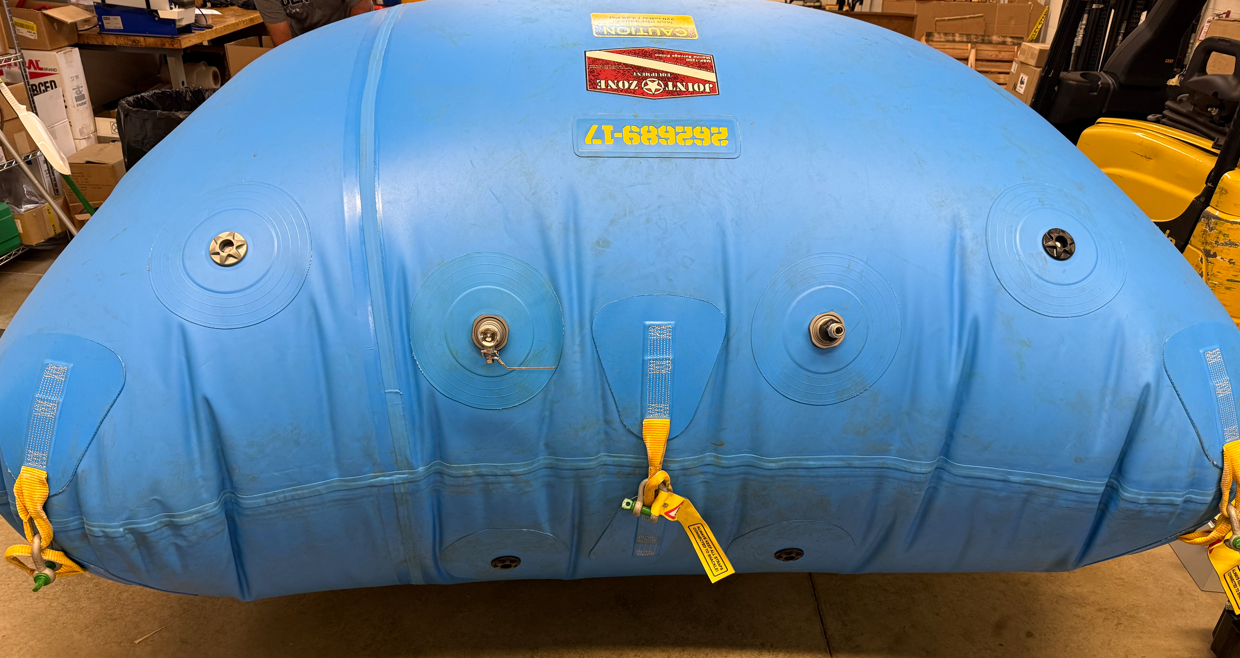 Joint Zone MSP-7200 Marine Salvage Pillow (Lifts 7260 Lbs) - USED
