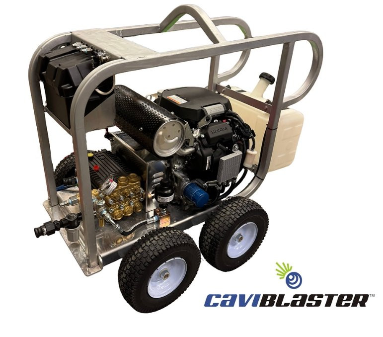 CaviBlaster 1228-G Cart Mount Gasoline Engine