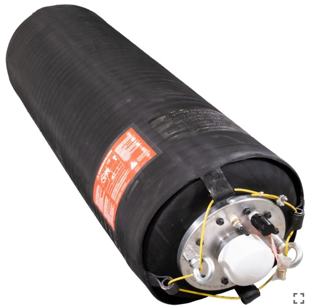 Cherne 614428 20-40 in. I-Series Test-Ball with 4" Bypass with sleeve 