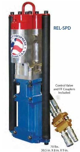 Reliable Equipment REL-SPD Hydraulic Sign Post Driver