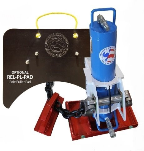 Reliable Equipment REL-PL-P Hydraulic Pole Puller 