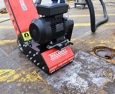 CS Unitec Trelawny 320.2342T TFP 200 8" Walk-Behind Electric Concrete Scarifiers (120v)