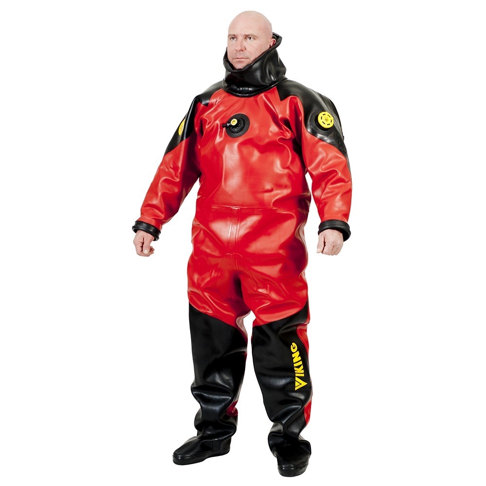 Viking HD Heavy Duty 1550 g/m2 Vulcanized Rubber Drysuit with Superlite 17A/17B Yoke