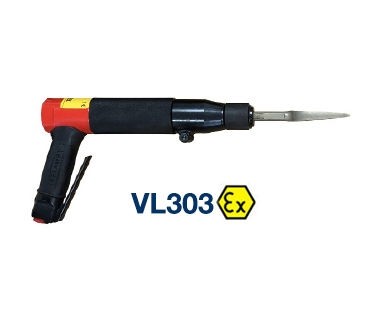 CS Unitec 199.3017 VL303Ex Pneumatic ATEX Low-Vibration Chisel Scaler