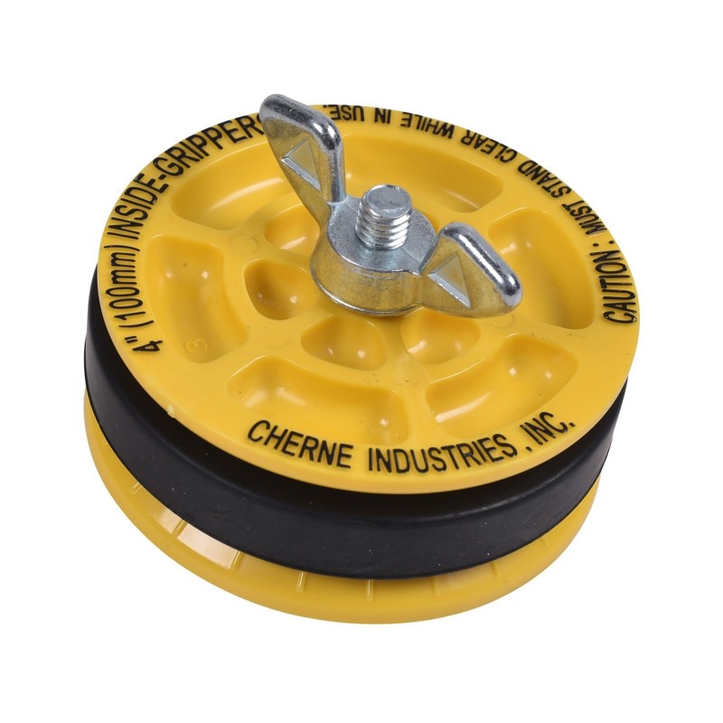 Cherne Mechanical Plugs 270296 4in. Inside of Pipe Gripper Plug