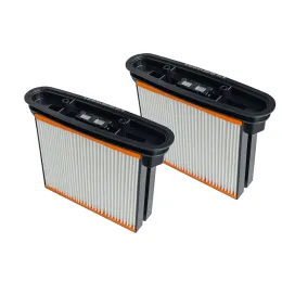 CS Unitec 468488 HEPA-14 Replacement Filter Cartridge for Electric Vacuums (2-Pack)