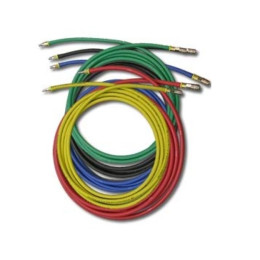 Sava 77680S32 Green inflation hose, 32 ft, Nytrile with SAE couplers