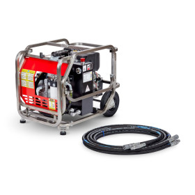 Joint Zone K0474 Raptor D Hydraulic Diesel Power Unit (8 gpm) w/ 50' Hose Set