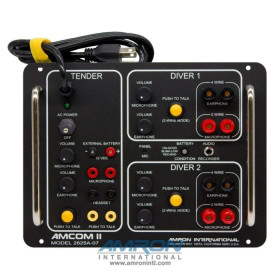 AMCOM II 2825A-07 Two-Diver Panel-Mount Communicator Replacement for the 8211 Series Compact Two-Diver Surface Command Units