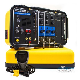 Amron 2830A-09 Three-Diver Portable with MS Connections, Inhalation Noise Reduction, Outdoor AC Power Module and Intl. Locking Power Cord