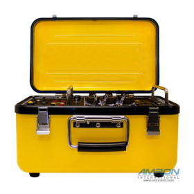 AMRON 2830A-17 Three-Diver Portable DSP3 Helium Speech Unscrambler, MS Connectors, Outdoor AC Power Module, International Locking Power Cord