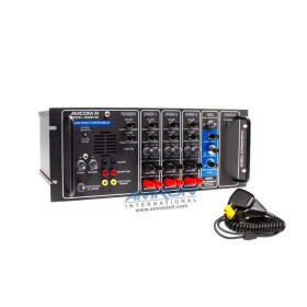 Amron 2830R-02 Three-Diver Rack Mount Communicator with DSP3 Helium Speech Unscrambler