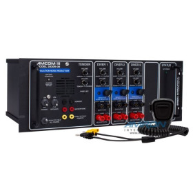 Amron 2830R-08 Three-Diver Rack Mount Communicator with Inhalation Noise Reduction