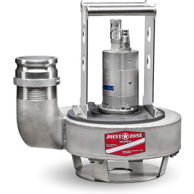 Joint Zone 40TPS 4" Stainless Steel Submersible Hydraulic Trash Pump