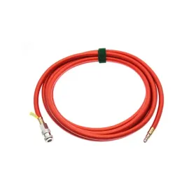 Sava 77683S32 Red inflation hose, 32 ft, Nytrile with SAE couplers