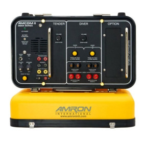 AMCOM II 2820A-11 Two-Diver Rechargeable Basic Portable Communicator with Outdoor Power Module and International Locking Power Cord