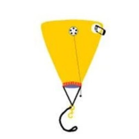 Carter CB-100 Open Bottom Lift Bags (Lifts 100 lbs)