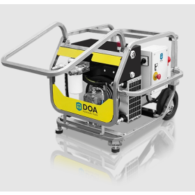 DOA K0634 Super Raptor E21 Electric 460v Hydraulic Power Unit (0-16 GPM) w/ 50' Hose Set