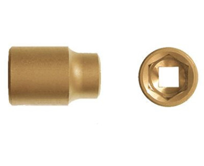 CS Unitec Non-Sparking EX1503B-7B 7MM Socket 1/2" Drive CuBe