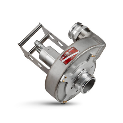 Joint Zone 40TPSD 4" Stainless Steel Submersible Hydraulic Trash Pump w/ Dredge Kit