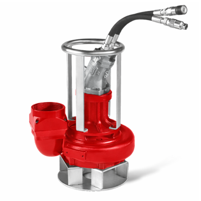 Joint Zone K0104 SP55 Submersible 5" Heavy Duty Hydraulic Shearing Trash Pump