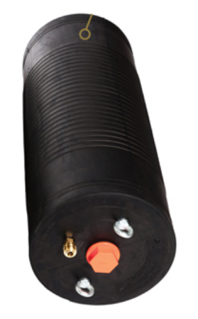 Sava 526631 15"-30" Multi-Size Chemical Resistant Inflatable Pipe Plug w/ 2 in. Bypass