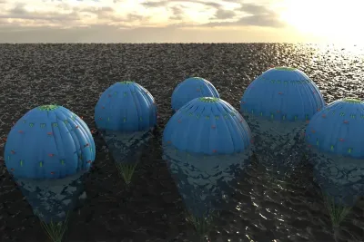 Joint Zone CPB-2200 Closed Bottom Parachute (Lifts 2200 lbs)