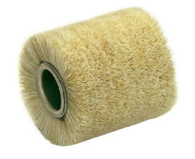 CS Unitec PTX Fiber Wheel – elastic fiber brush – 4" x 4", material is fiber bristles