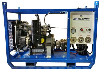 CaviBlaster 1325-D Steel Cart Mount, 4 wheels