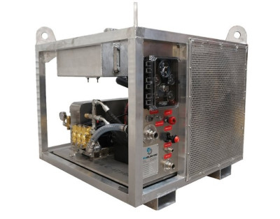 CaviBlaster 2022-D Alum Skid w/Fork-lift Slots