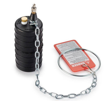 Cherne 262038 2.5" Test Ball with 1/8" Bypass