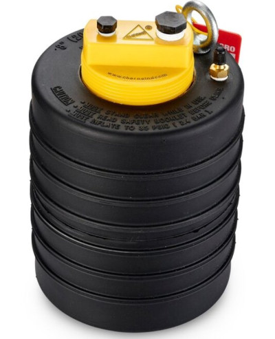 Cherne 262080 8" Test Ball with 3" Bypass