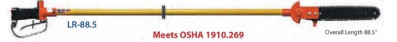 Reliable Equipment REL-LR-88.5 Hydraulic 88.5" Long Reach Chainsaw (Excludes Hose Whips & Couplers)