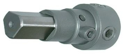 CS Unitec Cutter Extension Holder, 2"  length, 3/4" shank (3 flats, for use in Drill Chucks)