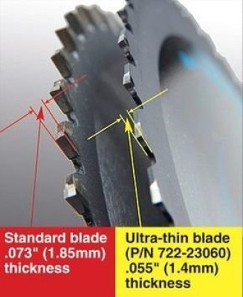 CS Unitec 9" Blade, All-purpose, ultra-thin, included with 5 1115 0020