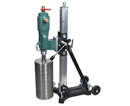 CS Unitec Drill Rig: 2 1328 0050 SV w/ Anchor Stand & Vacuum Pump