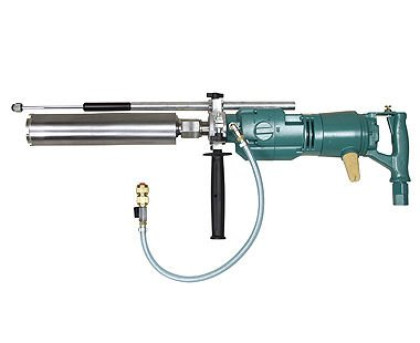CS Unitec Hand-Held Core Drill, Wet, Pneumatic, 3.8 HP, 300 /  700 / 1350 RPM, Wt: 21 lbs.