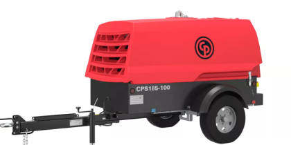 Chicago Pneumatic CPS 185-100 KoD T4F Portable Rotary Screw Air Compressor 185 CFM