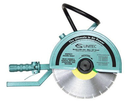 CS Unitec 9.5hp 18" Hand Held Pneumatic Cutoff Saw
