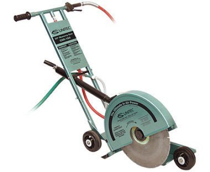 CS Unitec CSR-160 9.5hp 20" Walk Behind Pneumatic Cutoff Saw