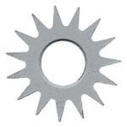 CS Unitec Cutting Teeth Set (16 pcs), straight (star) teeth, 1/8" width, for EPF 1503