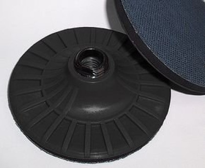CS Unitec Special FIX Backing Disc with PUR Foam Absorption Coating – 6" dia. X 5/8"-11 arbor