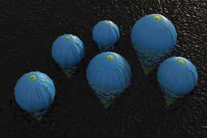 Joint Zone OPB-2200 Open Bottom Parachute (Lifts 2200 lbs)