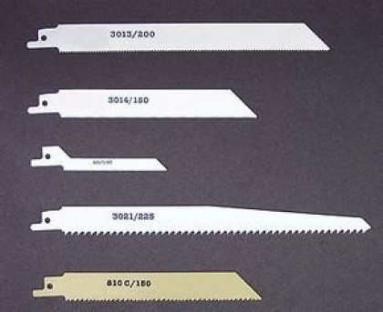 CS Unitec General Purpose Bi-Metal Blades (universal 1/2" Tang fits most Reciprocating Saws) -  For Metal 1/8" and Thicker – 10 TPI, 12" L x 3/4" W x .035" T,  (5) blades per pack