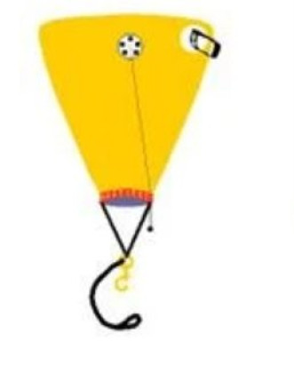 Carter CB-200 Open Bottom Lift Bags (Lifts 200 lbs)