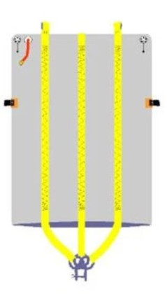 Carter CB-5000 Open Bottom Lift Bags (Lifts 5000 lbs)