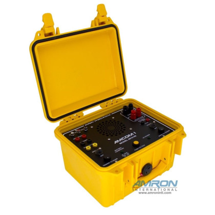 AMRON 2810-05 One Diver Communicator with Rechargeable Battery, Outdoor AC Power Module and International Locking Power Cord