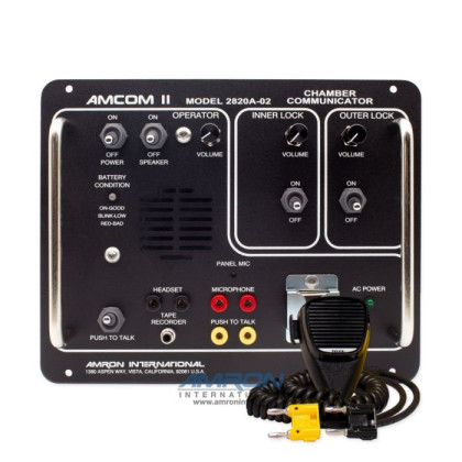 Amron 2820A-02 Double Lock Chamber Communicator
